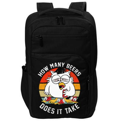 How Many Beers Does It Take Impact Tech Backpack