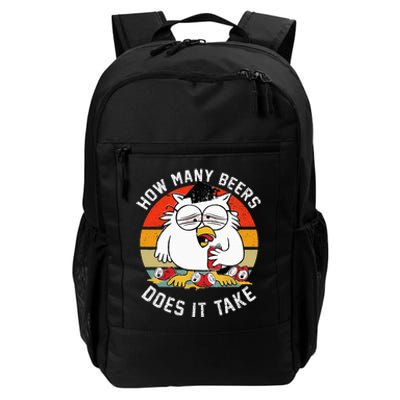 How Many Beers Does It Take Daily Commute Backpack