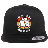 How Many Beers Does It Take Flat Bill Trucker Hat