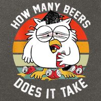 How Many Beers Does It Take Cotton Canvas Backpack