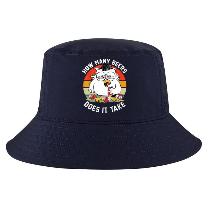 How Many Beers Does It Take Cool Comfort Performance Bucket Hat