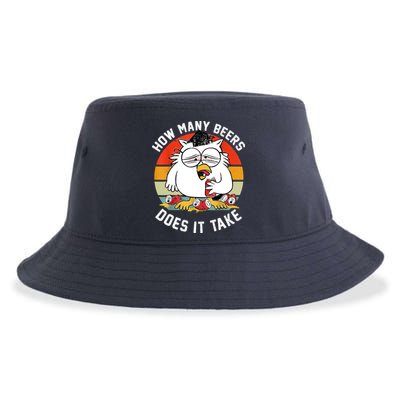 How Many Beers Does It Take Sustainable Bucket Hat