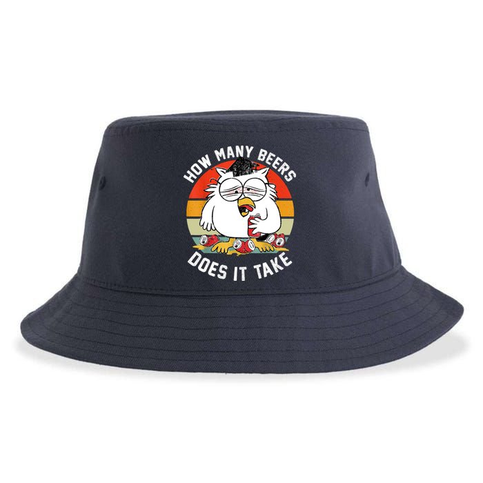 How Many Beers Does It Take Sustainable Bucket Hat