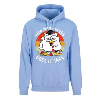 How Many Beers Does It Take Unisex Surf Hoodie