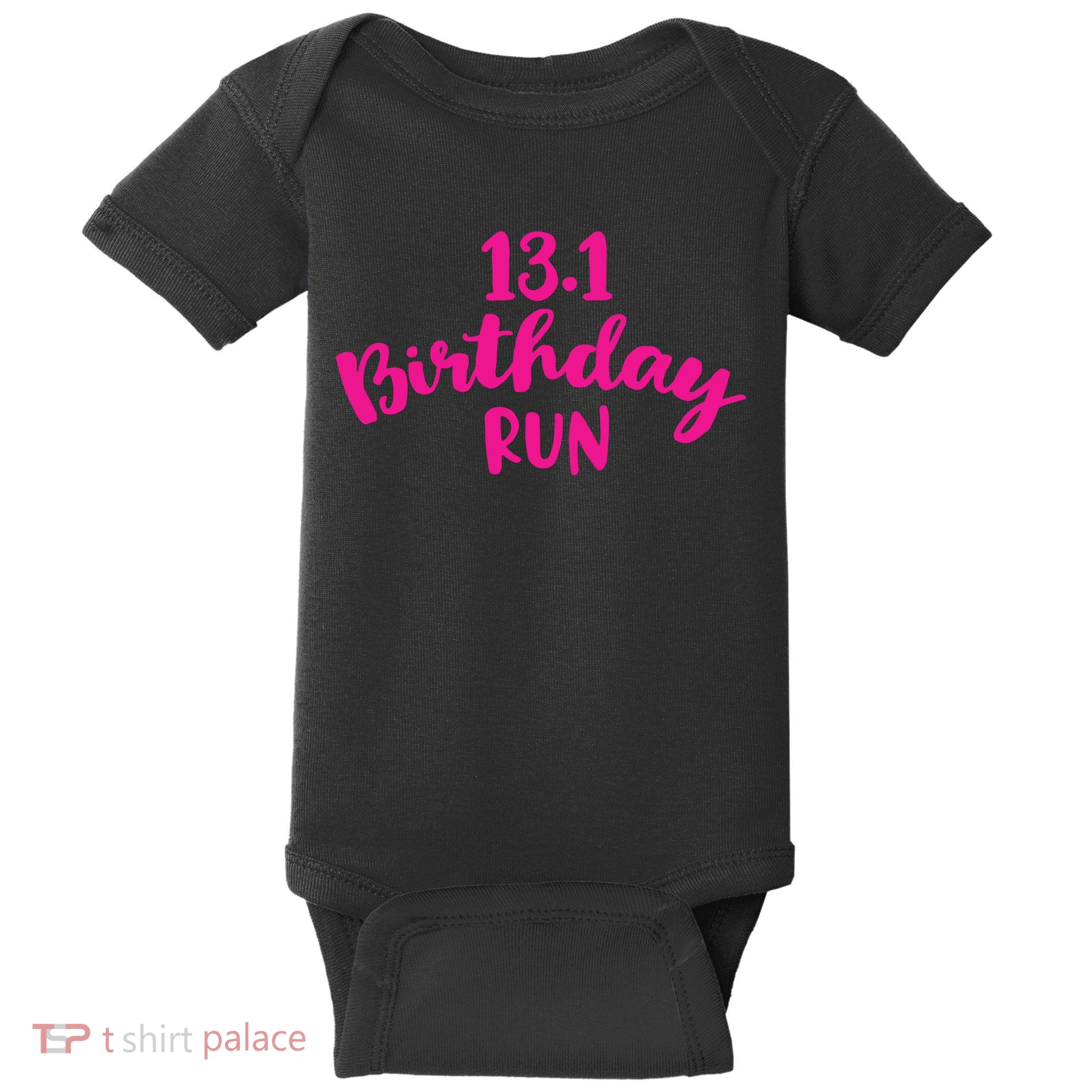 Half Marathon Birthday Runner Gift Running Baby Bodysuit