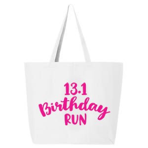 Half Marathon Birthday Runner Gift Running 25L Jumbo Tote