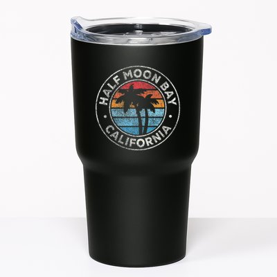 Half Moon Bay California Ca Vintage Graphic Retro 70s Tumbler