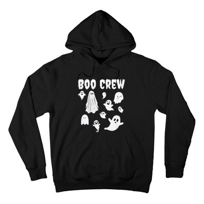 Halloween Motif Boo Crew Hoodie