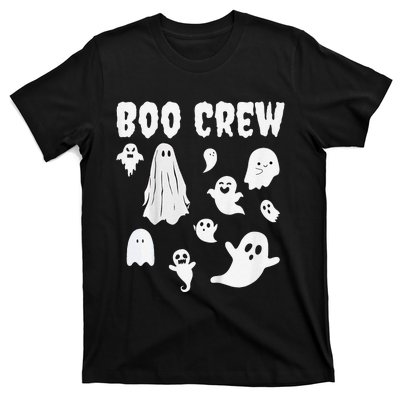 Halloween Motif Boo Crew T-Shirt