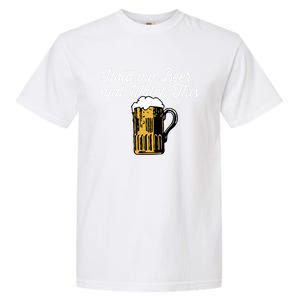 Hold My Beer And Watch This Funny Bar Ing Pun Gift Garment-Dyed Heavyweight T-Shirt