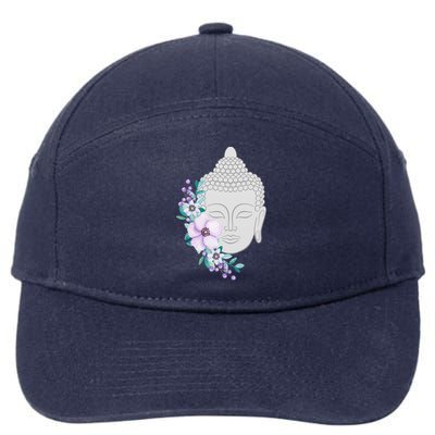 Heavily Meditated Buddha Cool Gift Cute Gift 7-Panel Snapback Hat