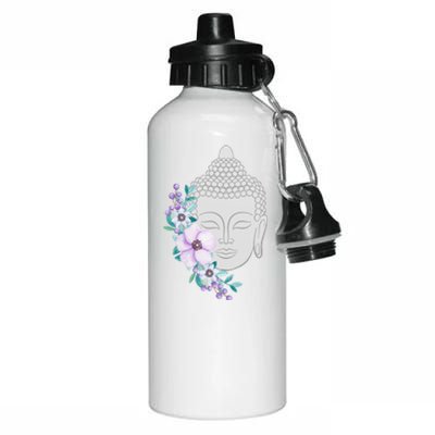 Heavily Meditated Buddha Cool Gift Cute Gift Aluminum Water Bottle