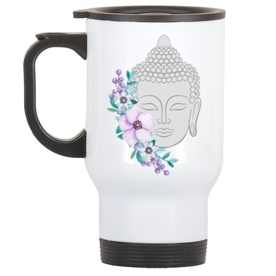 Heavily Meditated Buddha Cool Gift Cute Gift Stainless Steel Travel Mug