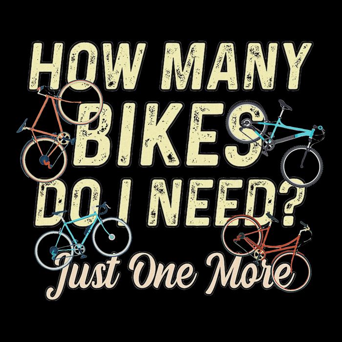 How Many Bikes Do I Need Just One More Funny Bike Cyclist Sustainable Bucket Hat