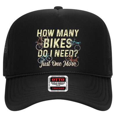 How Many Bikes Do I Need Just One More Funny Bike Cyclist Trucker Hat
