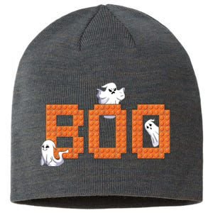 Halloween Master Builder Boo Ghost Building Blocks Bricks Sustainable Beanie