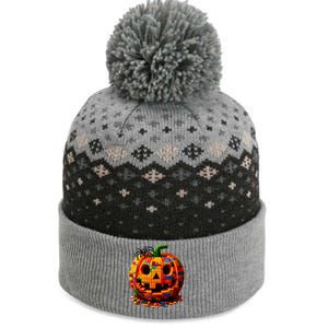 Halloween Master Builder Pumpkin The Baniff Cuffed Pom Beanie