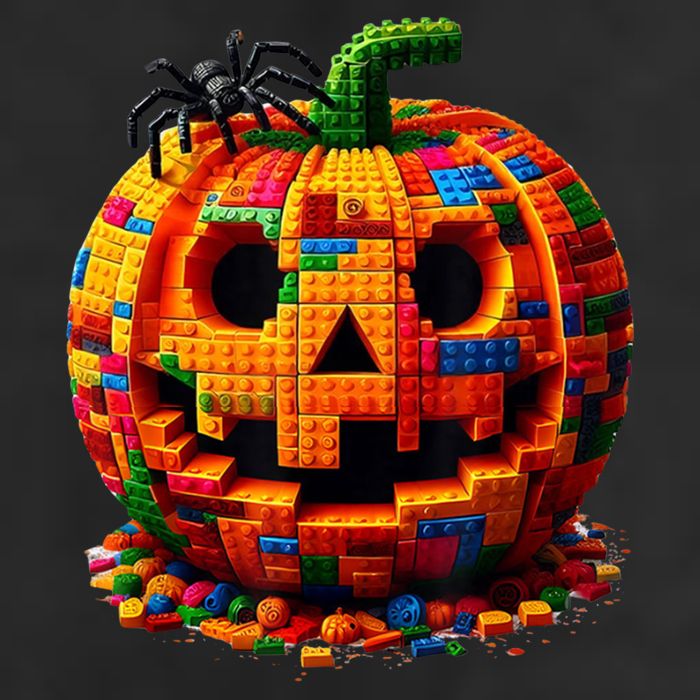 Halloween Master Builder Pumpkin Cool Comfort Performance Bucket Hat