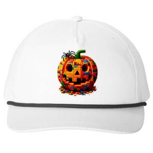 Halloween Master Builder Pumpkin Snapback Five-Panel Rope Hat