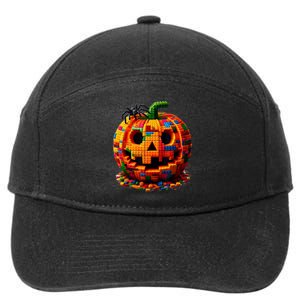 Halloween Master Builder Pumpkin 7-Panel Snapback Hat