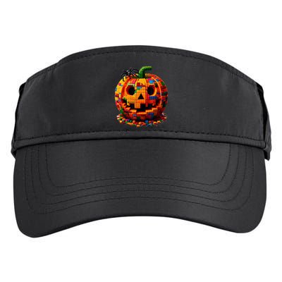 Halloween Master Builder Pumpkin Adult Drive Performance Visor