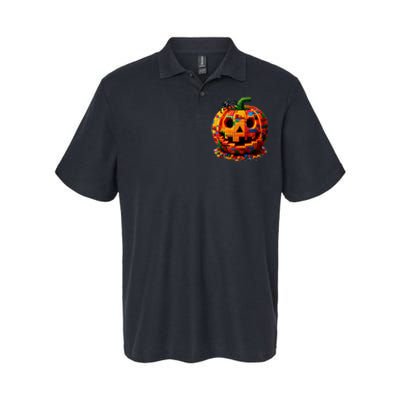 Halloween Master Builder Pumpkin Softstyle Adult Sport Polo