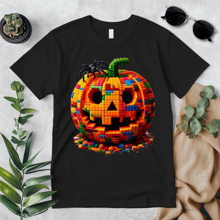 Halloween Master Builder Pumpkin Premium T-Shirt