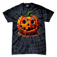 Halloween Master Builder Pumpkin Tie-Dye T-Shirt