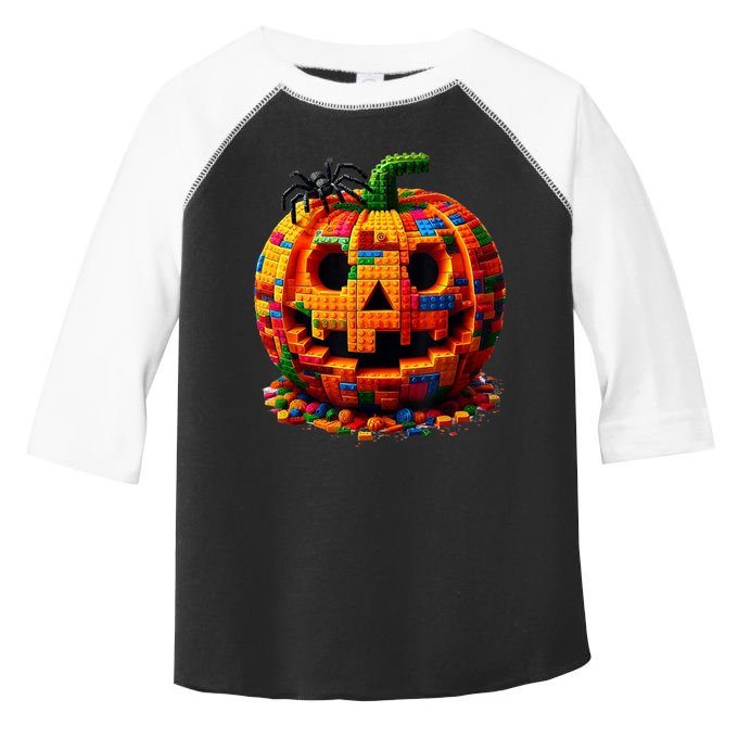Halloween Master Builder Pumpkin Toddler Fine Jersey T-Shirt