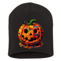 Halloween Master Builder Pumpkin Short Acrylic Beanie