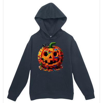 Halloween Master Builder Pumpkin Urban Pullover Hoodie