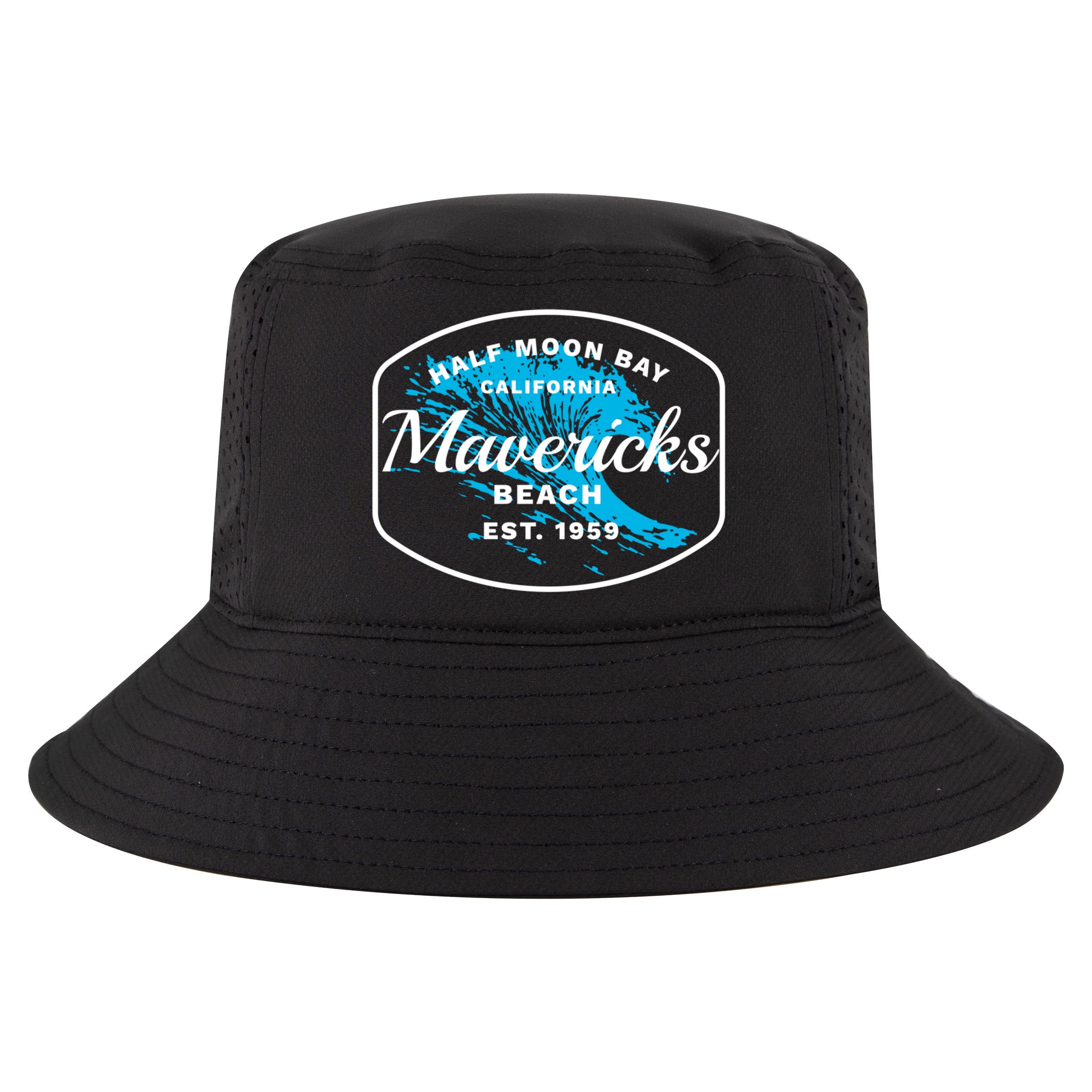 Half Moon Bay Mavericks Beach Surfing Gift Travel Gift Cool Comfort Performance Bucket Hat