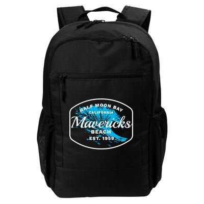 Half Moon Bay Mavericks Beach Surfing Gift Travel Gift Backpack