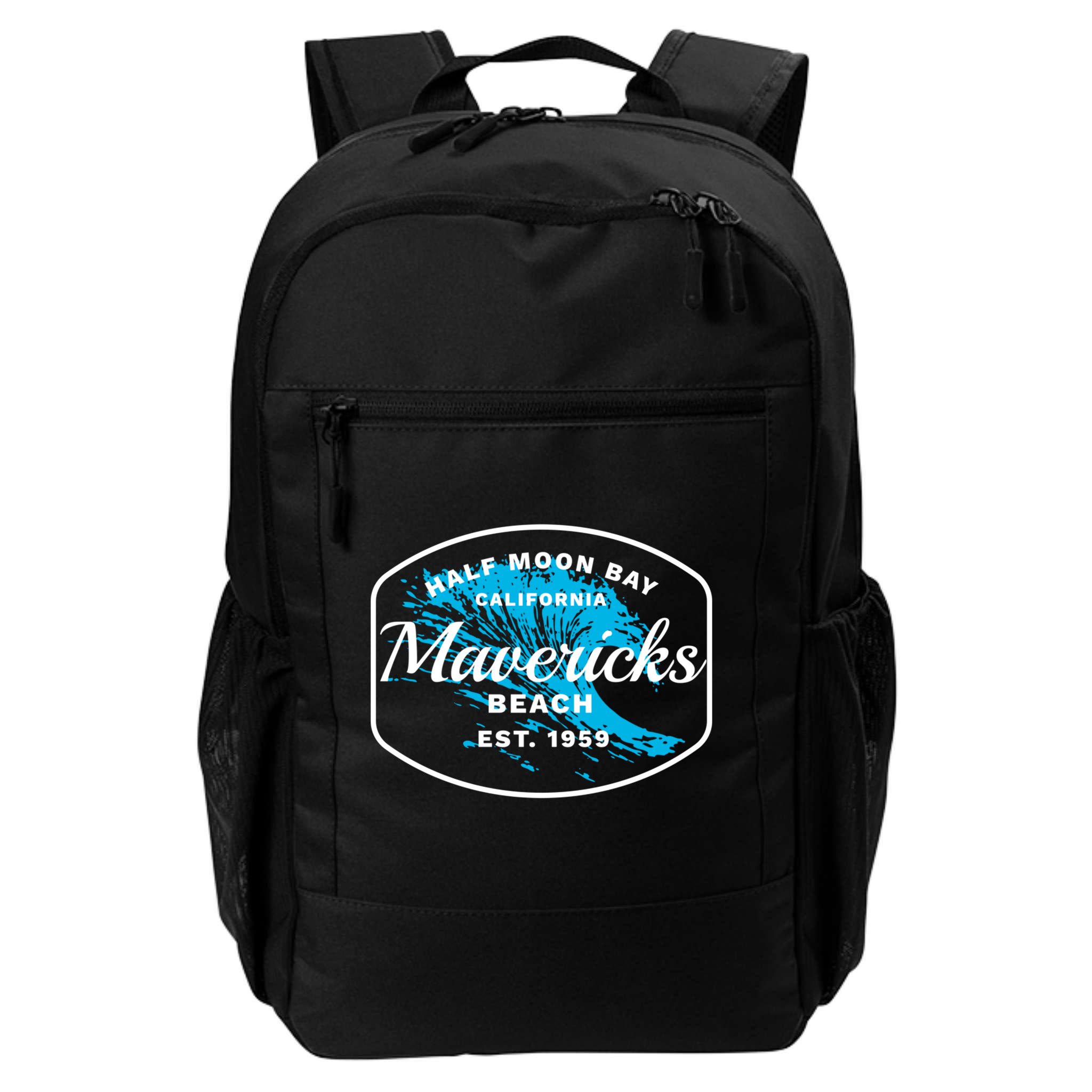 Half Moon Bay Mavericks Beach Surfing Gift Travel Gift Backpack