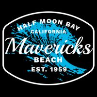 Half Moon Bay Mavericks Beach Surfing Gift Travel Gift Backpack