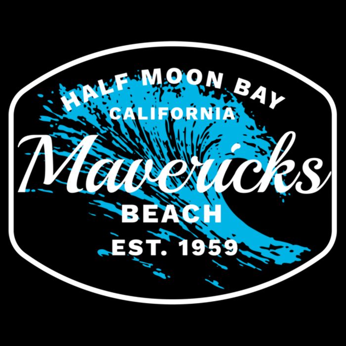 Half Moon Bay Mavericks Beach Surfing Gift Travel Gift Backpack