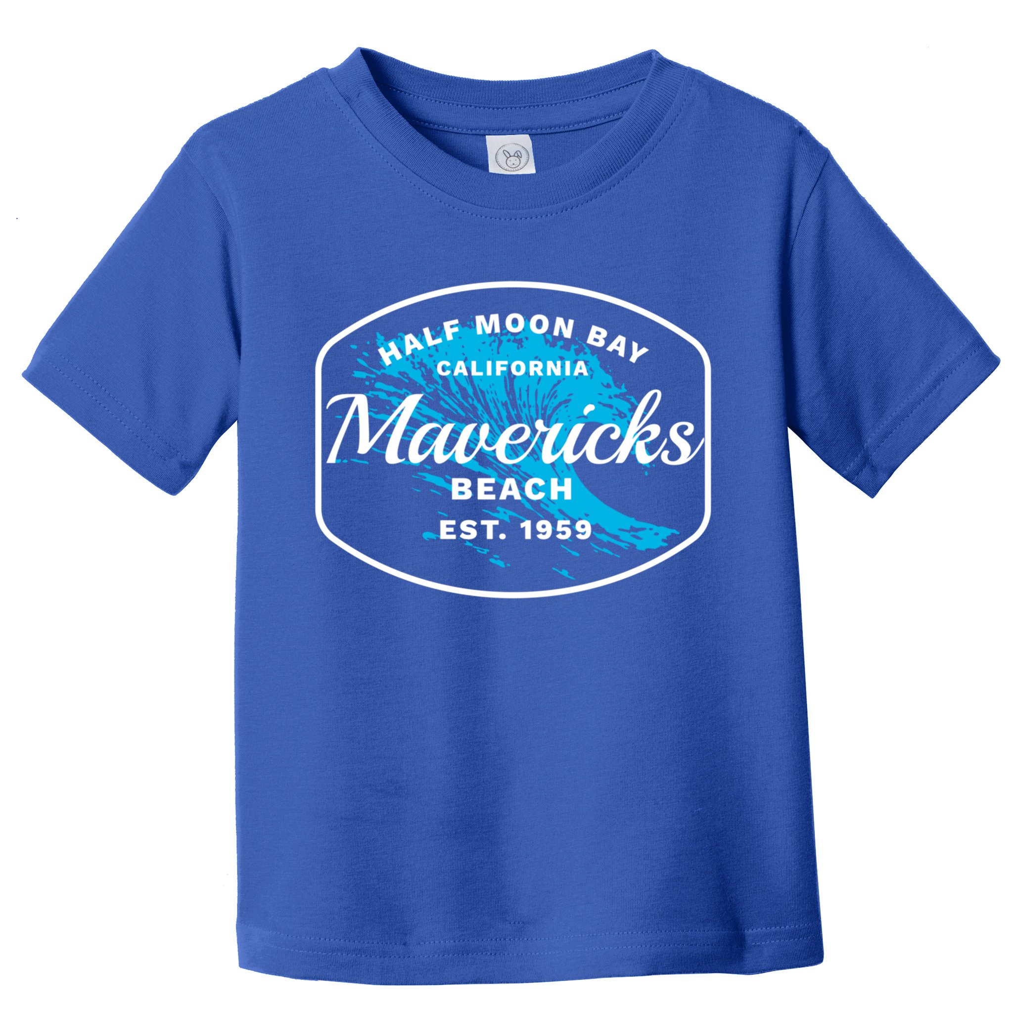 Half Moon Bay Mavericks Beach Surfing Gift Travel Gift Toddler T-Shirt