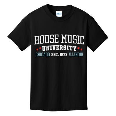 House Music Chicago House Music DJ EDM Kids T-Shirt
