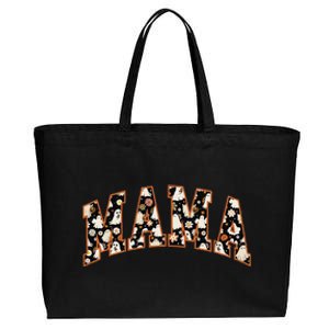 Halloween Mama  Costume Gift For Halloween Cotton Canvas Jumbo Tote