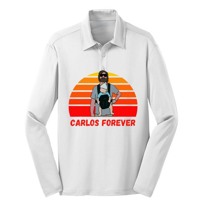 Hangover Movie Classic Cinema Carlos Silk Touch Performance Long Sleeve Polo