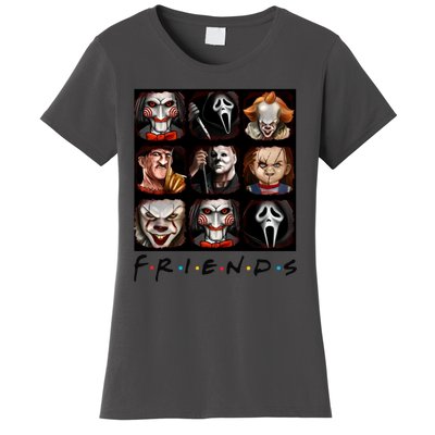 Horror Movie Characters Scary Halloween Women's T-Shirt