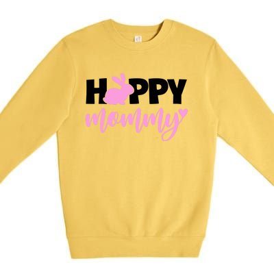 Happy Mommy Cute Bunny Premium Crewneck Sweatshirt