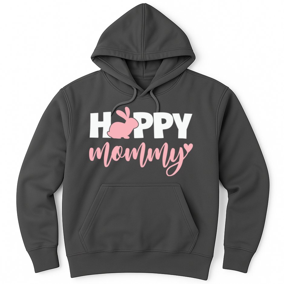 Happy Mommy Cute Bunny Hoodie