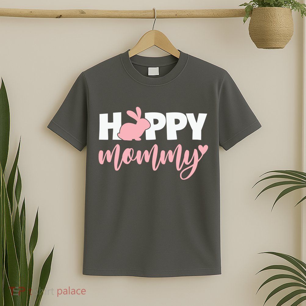 Happy Mommy Cute Bunny T-Shirt