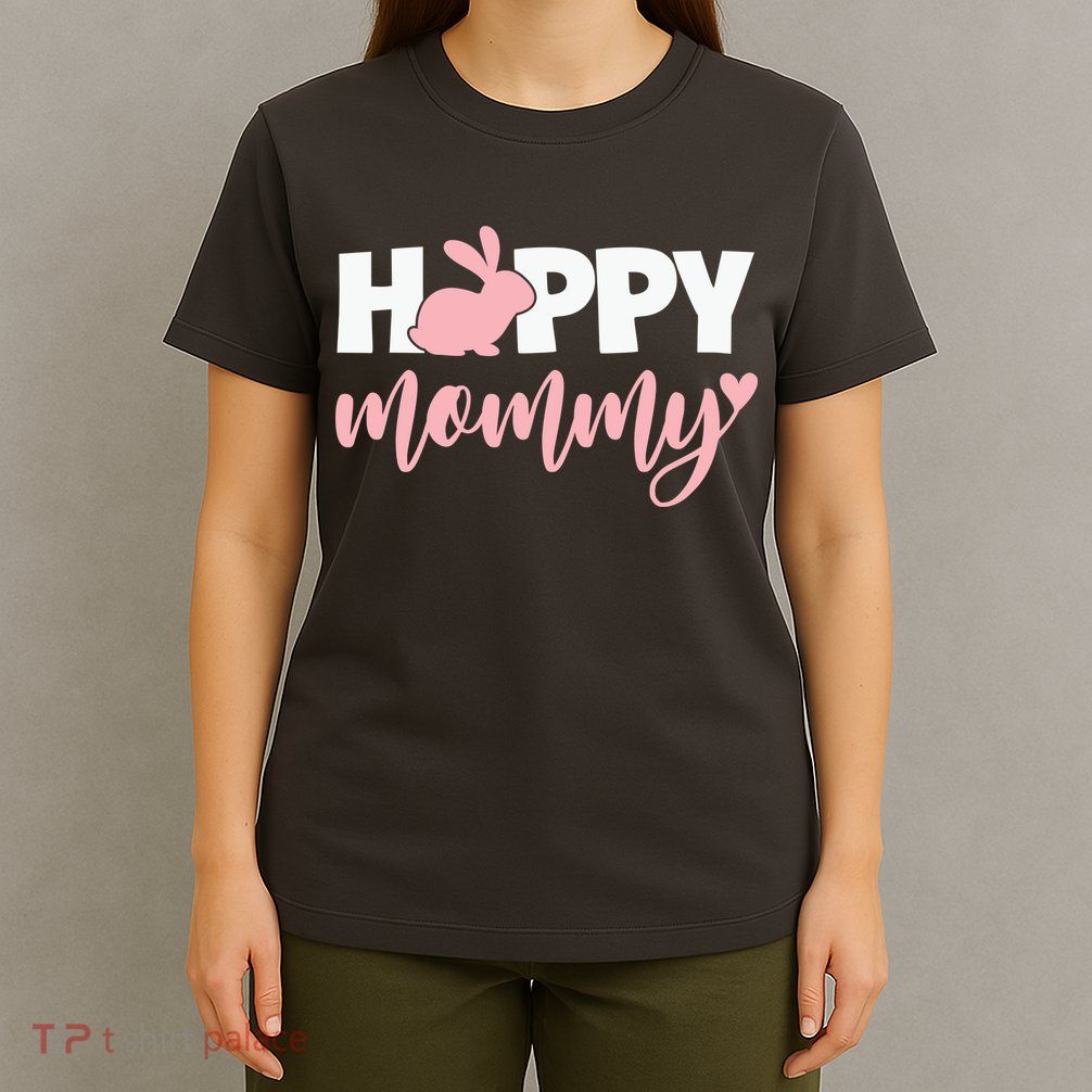 Happy Mommy Cute Bunny T-Shirt