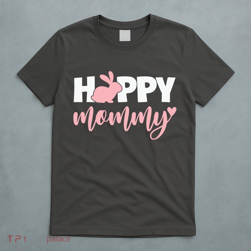 Happy Mommy Cute Bunny T-Shirt