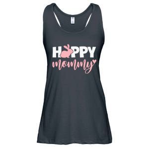 Happy Mommy Cute Bunny Ladies Essential Flowy Tank