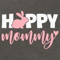 Happy Mommy Cute Bunny Cotton Canvas Backpack