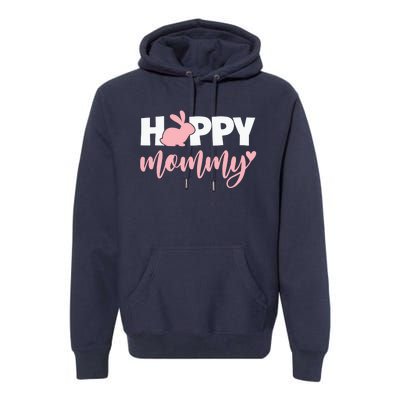 Happy Mommy Cute Bunny Premium Hoodie