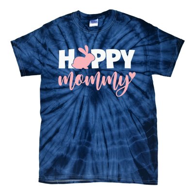 Happy Mommy Cute Bunny Tie-Dye T-Shirt